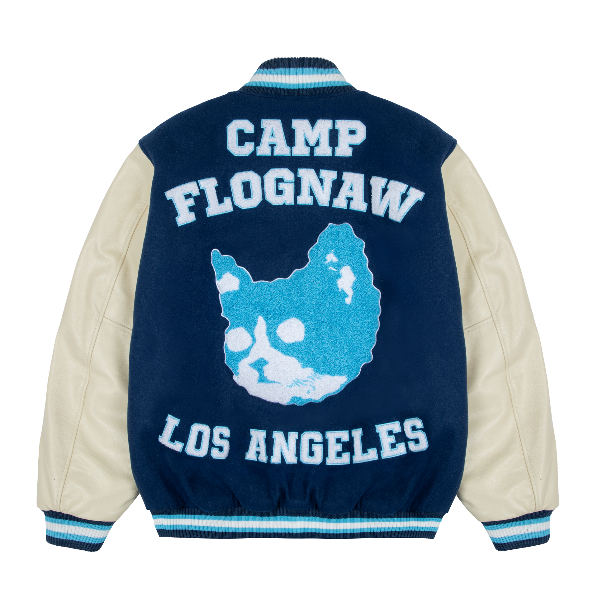 KILL CAT VARSITY JACKET by GOLF WANG