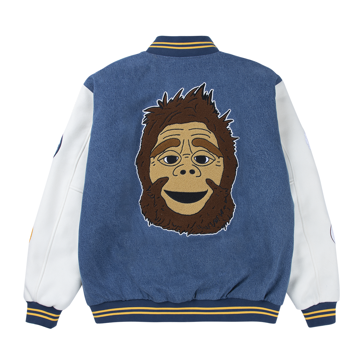 SASQUATCH LETTERMAN JACKET by GOLF WANG