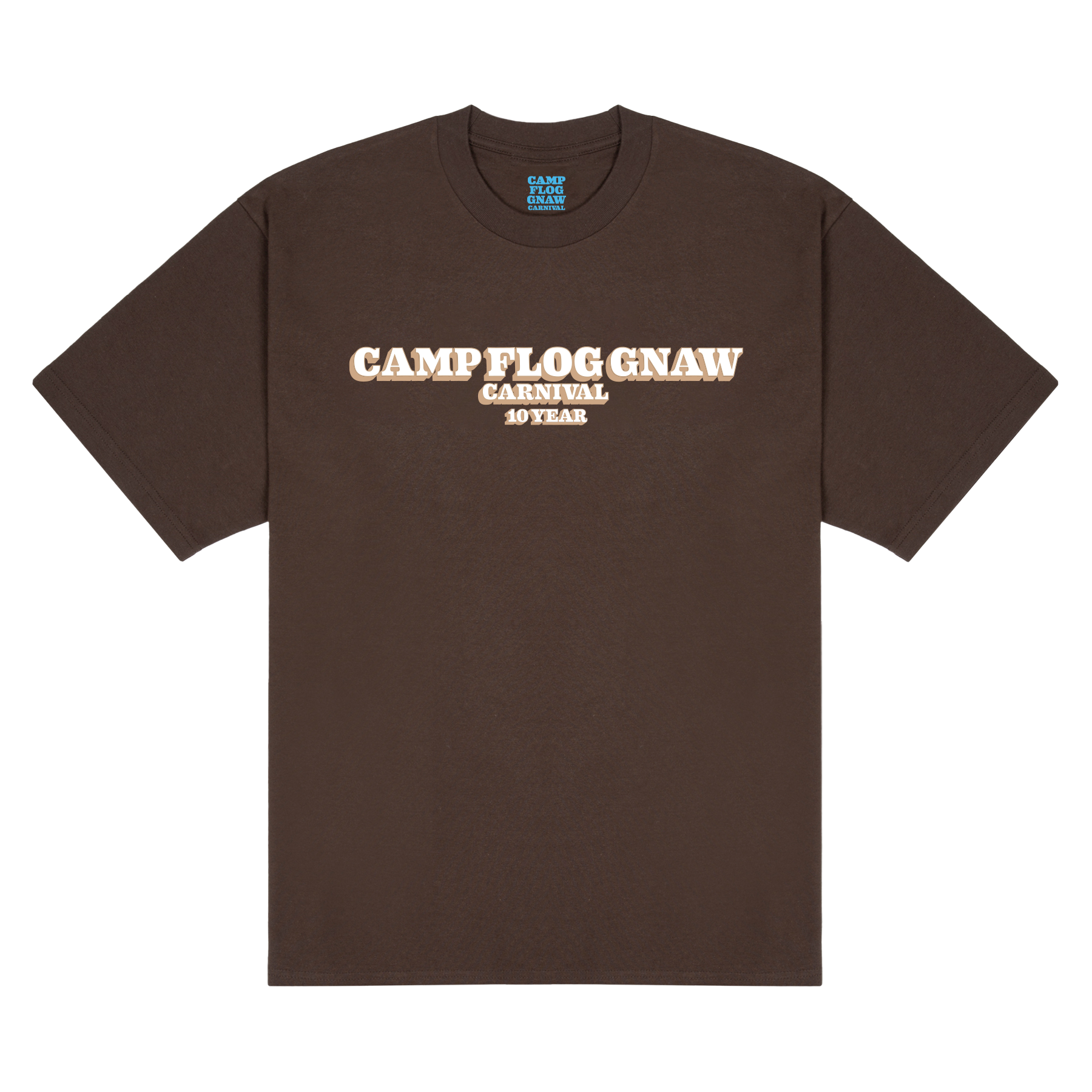 LINEUP BROWN TEE