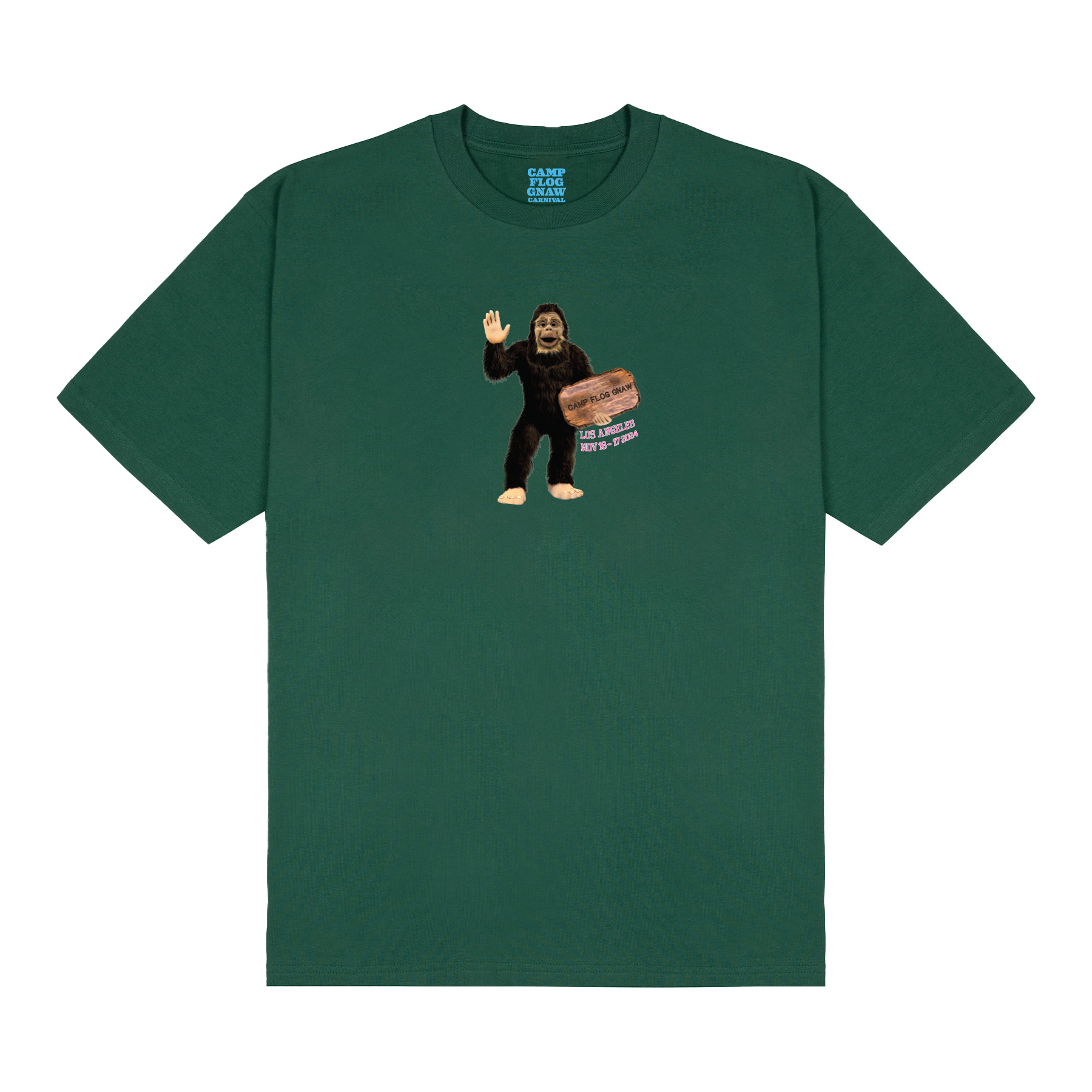 SASQUATCH XING GREEN TEE by GOLF WANG