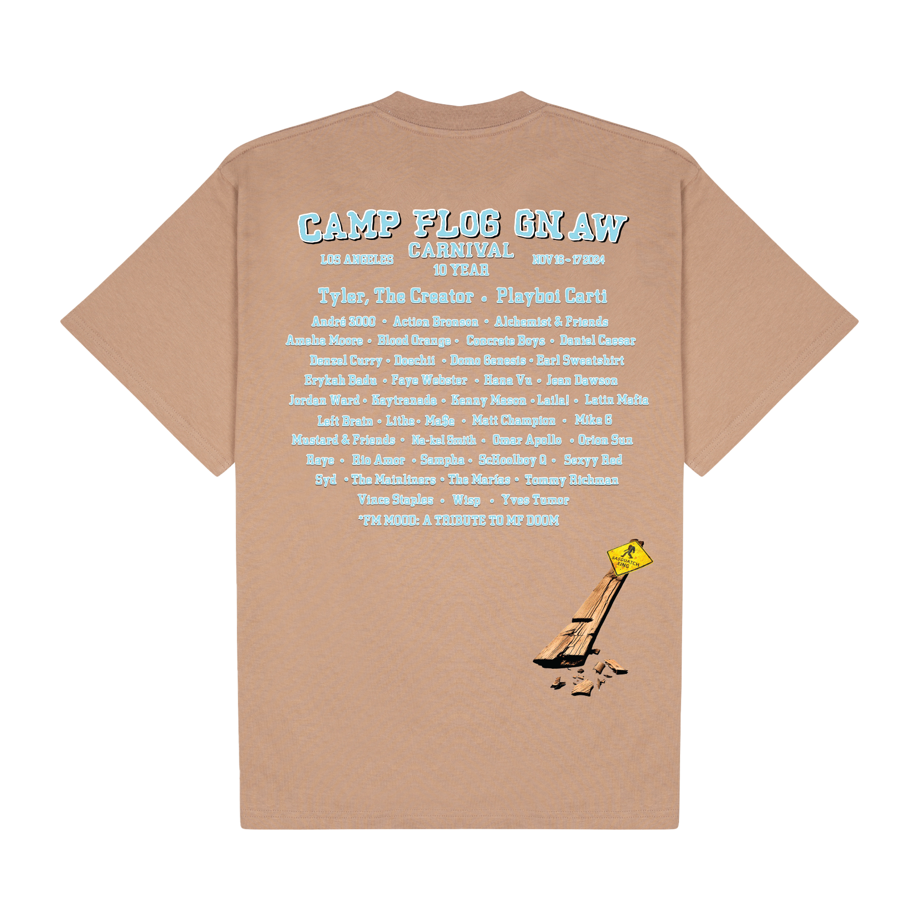 SASQUATCH XING SAND TEE by GOLF WANG