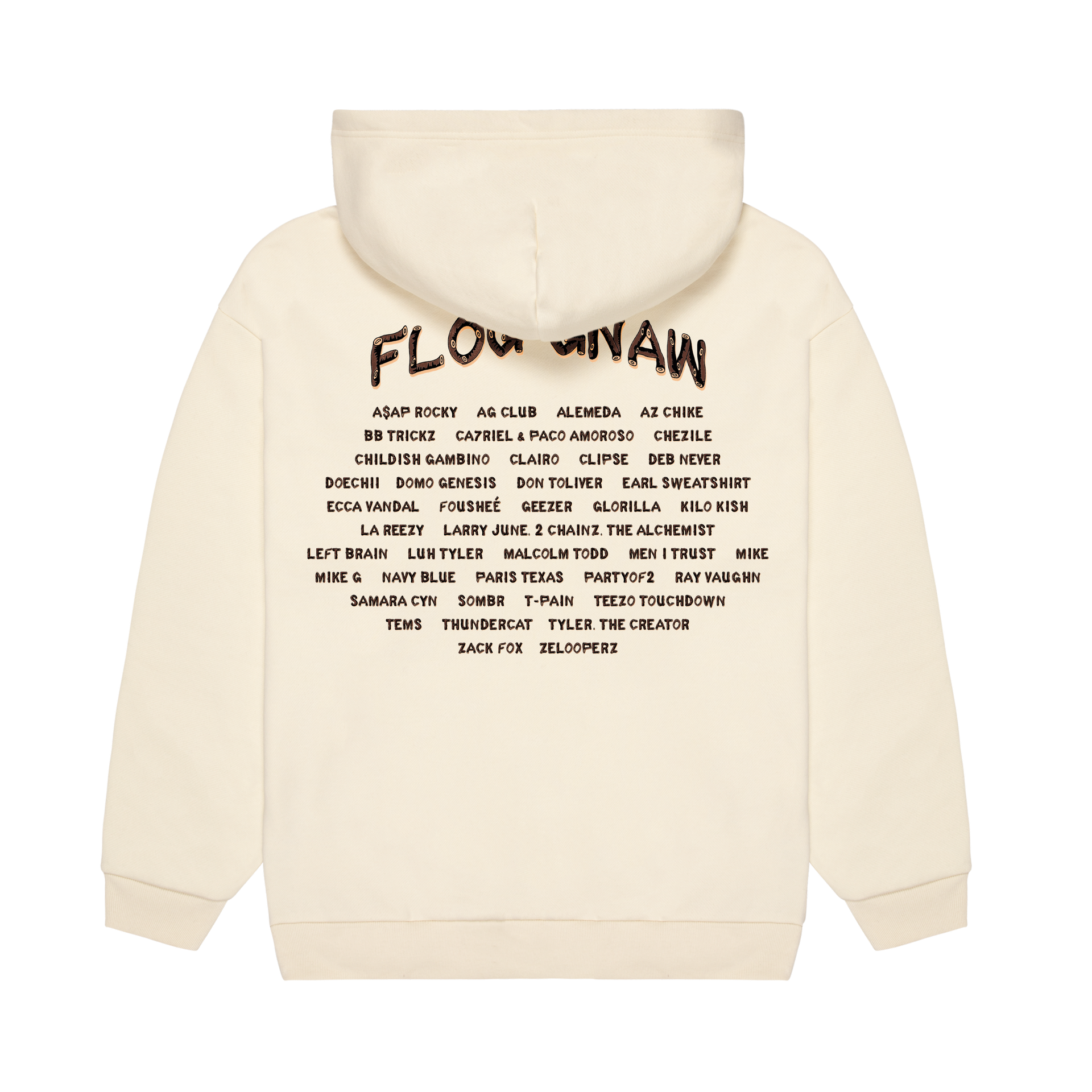 SASQUATCH XING CREAM HOODIE by GOLF WANG